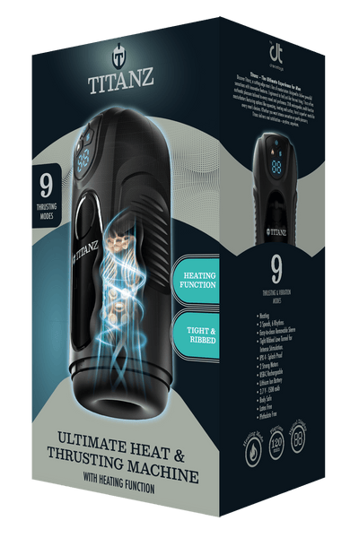 TITANZ Ultimate Heat & Thrusting Masturbator Machine - Loveangels