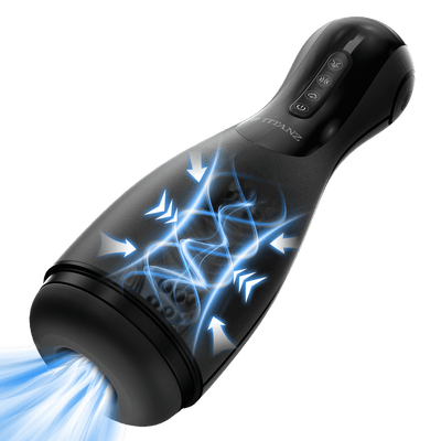 TITANZ Ultimate Squeeze & Suck Masturbator Machine - Loveangels