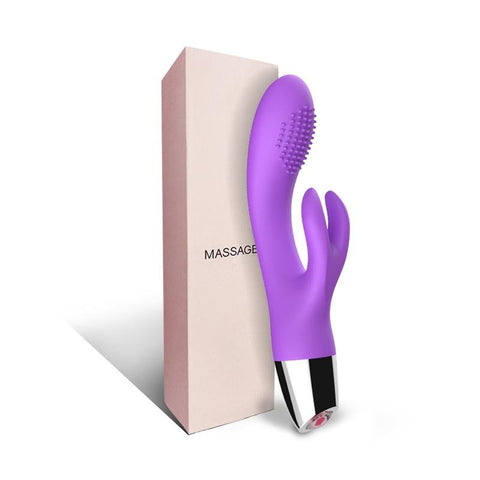 Urban Sky Flexible Rabbit Vibrator Purple - Loveangels