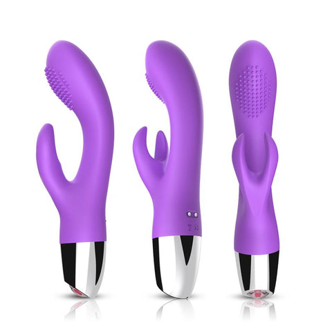 Urban Sky Flexible Rabbit Vibrator Purple - Loveangels