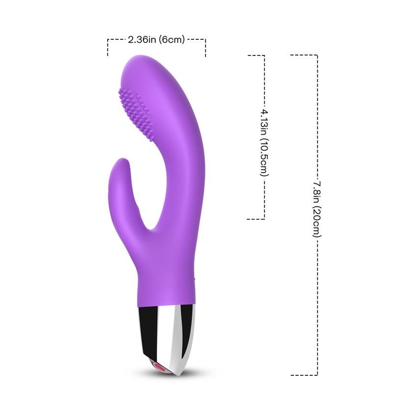 Urban Sky Flexible Rabbit Vibrator Purple - Loveangels
