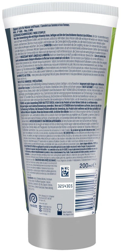 Veet Men Total Pro Hair Removal Cream 200ml - Loveangels