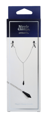 Virgite No. 19 Nipple Clamps With Weighted Charm - Loveangels