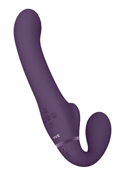 Vive Ai - Air Pulse & Vibration Strapless Strap - on - Loveangels