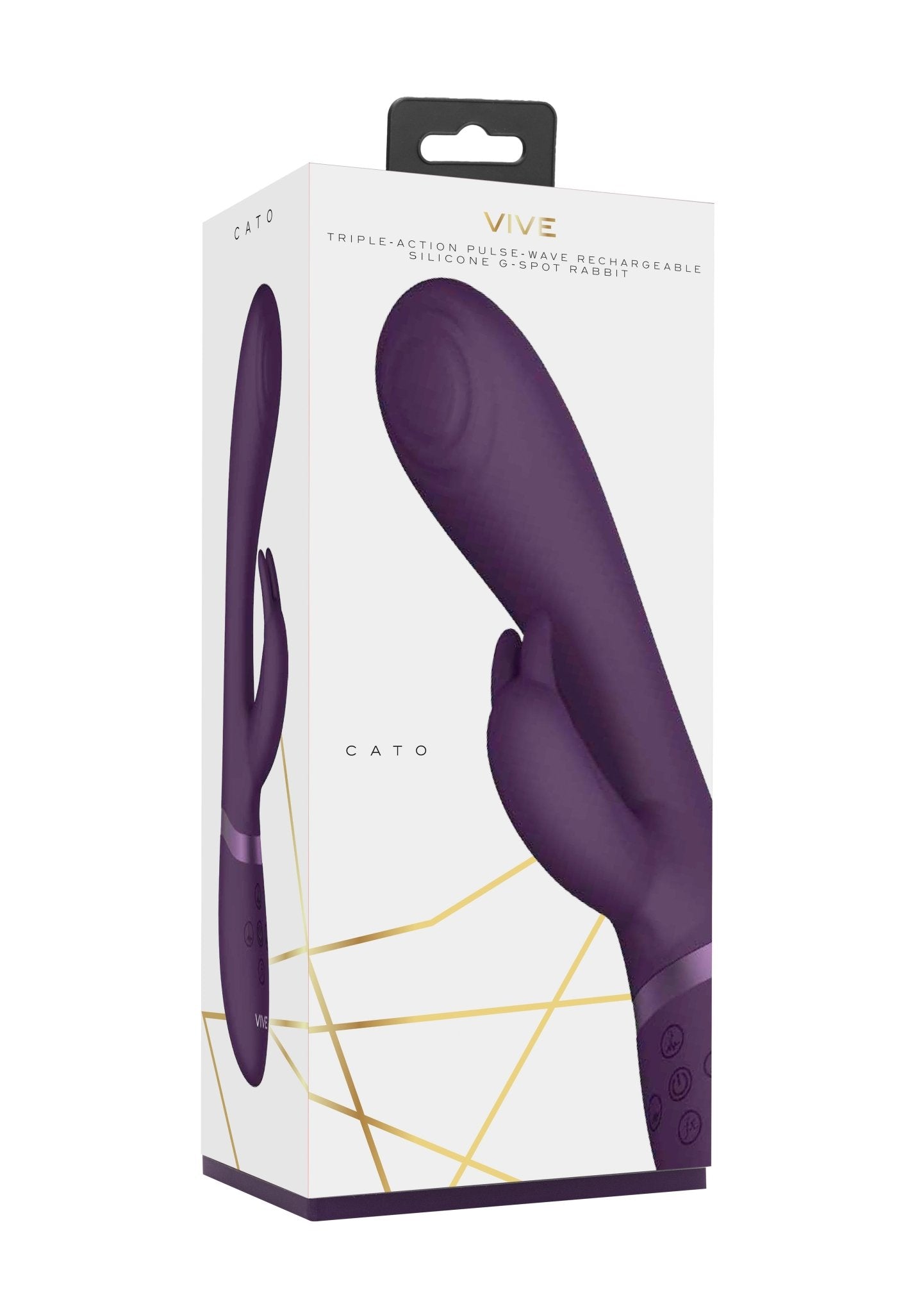 Vive Cato - G-Spot Pulse Rabbit Vibrator - Loveangels