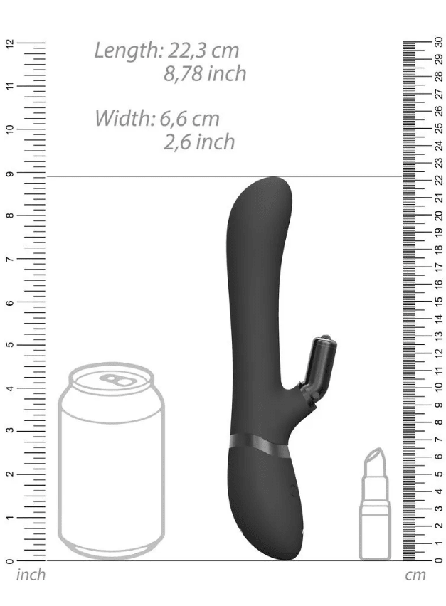 Vive Chou Rabbit Stimulator With Attachments - Loveangels