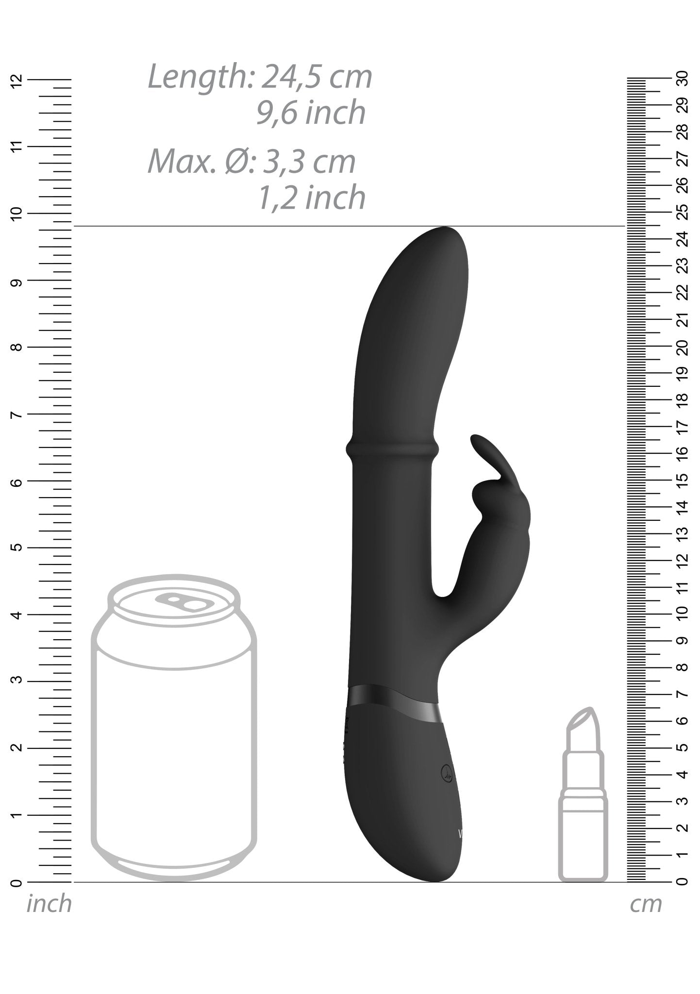 Vive Halo - Moving Ring Rabbit Vibrator - Loveangels