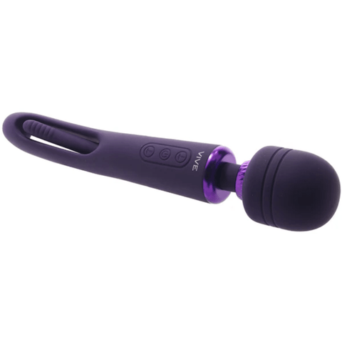 Vive Kiku - Double Ended Wand With G Spot Flapper - Loveangels