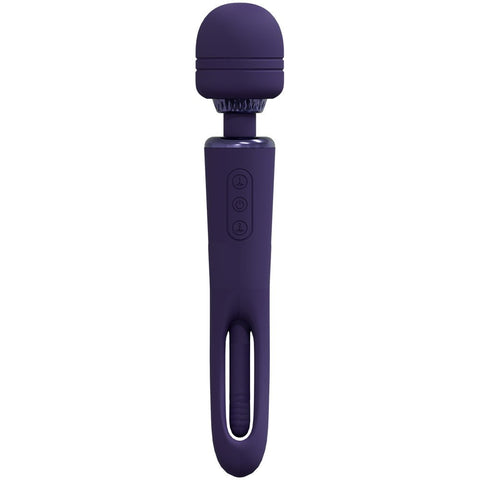 Vive Kiku - Double Ended Wand With G Spot Flapper - Loveangels