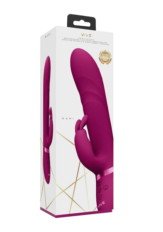 Vive Nari - Rotating Beads Rabbit Vibrator - Loveangels