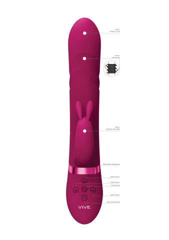 Vive Nari - Rotating Beads Rabbit Vibrator - Loveangels