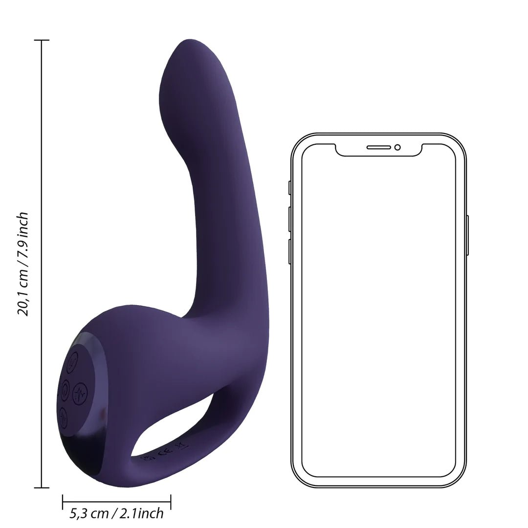 Vive Riko - Triple Motor Thumper with Advanced Finger Motion & Pulse Wave Stimulator - Loveangels