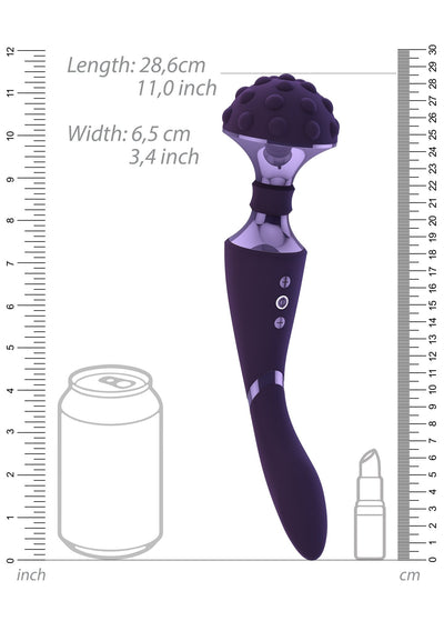 Vive Shiatsu - Bendable Double Ended Massage Wand - Loveangels