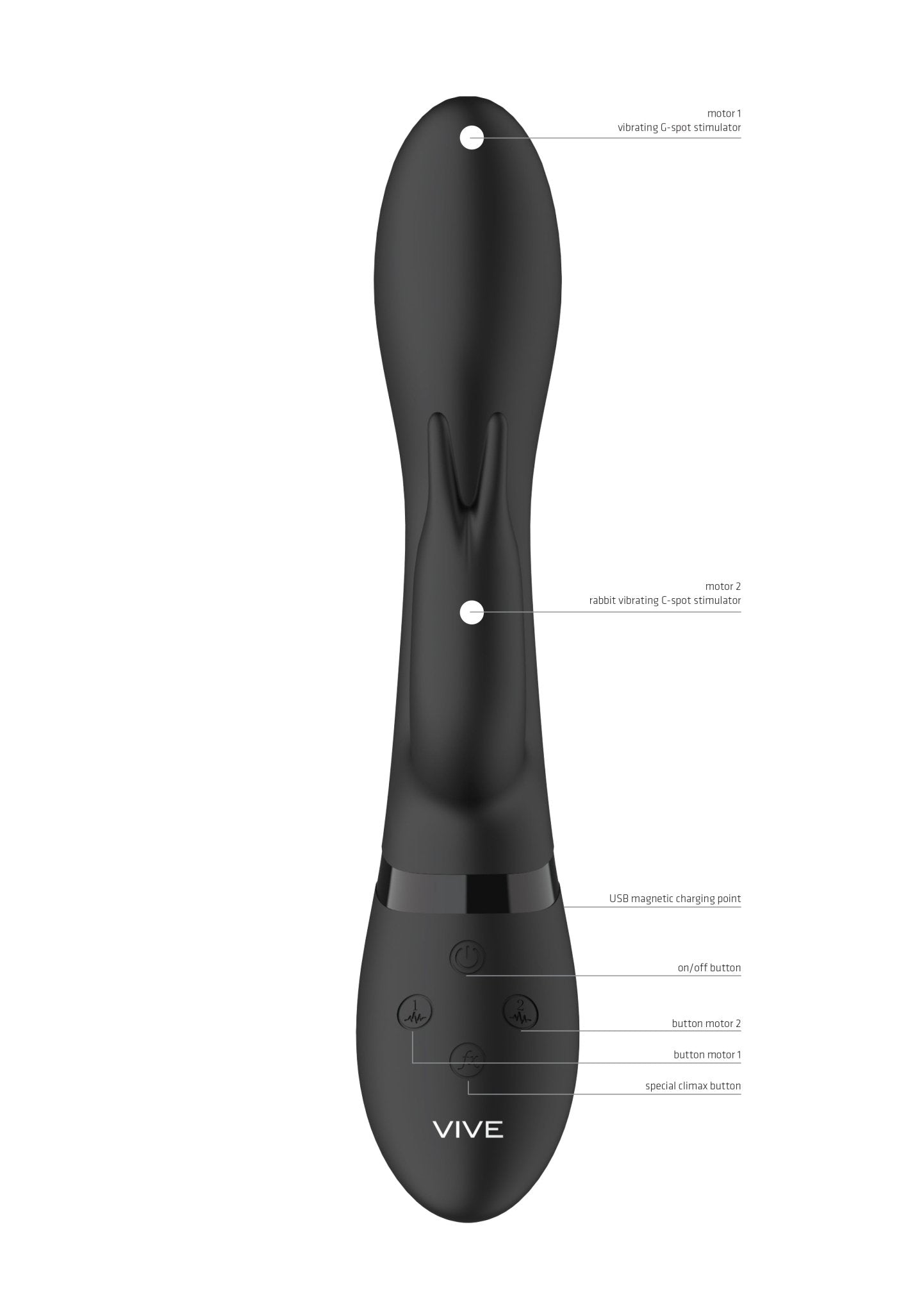 Vive Zosia - Classic Rabbit Vibrator - Loveangels