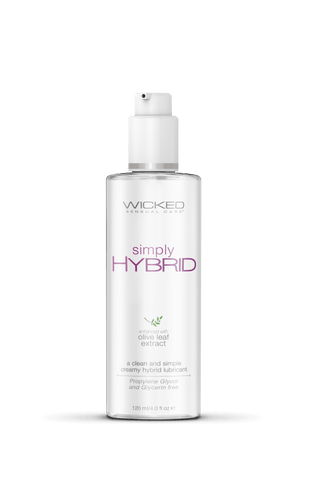 Wicked Simply Hybrid Lubricant 120ml - Loveangels