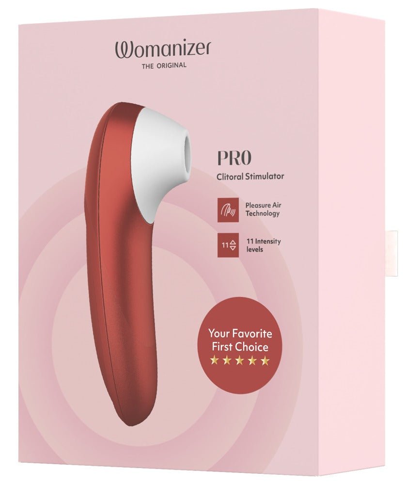 Womanizer Pro Clitoral Air Pulse Stimulator - Loveangels