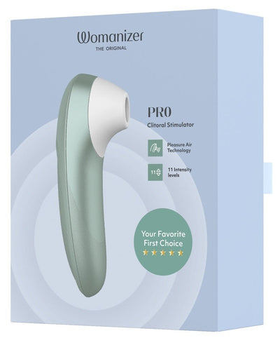 Womanizer Pro Clitoral Air Pulse Stimulator - Loveangels