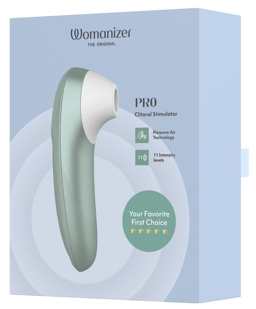 Womanizer Pro Clitoral Air Pulse Stimulator - Loveangels