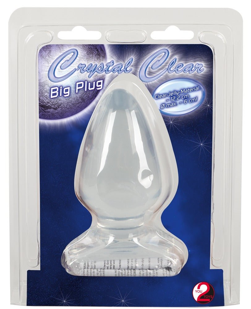 You2Toys Crystal Clear Big Plug - Loveangels