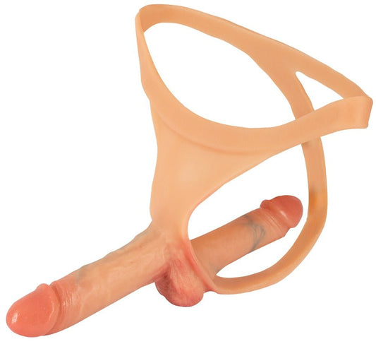 You2Toys Double Realistic Penis Thong Strap-On - Loveangels