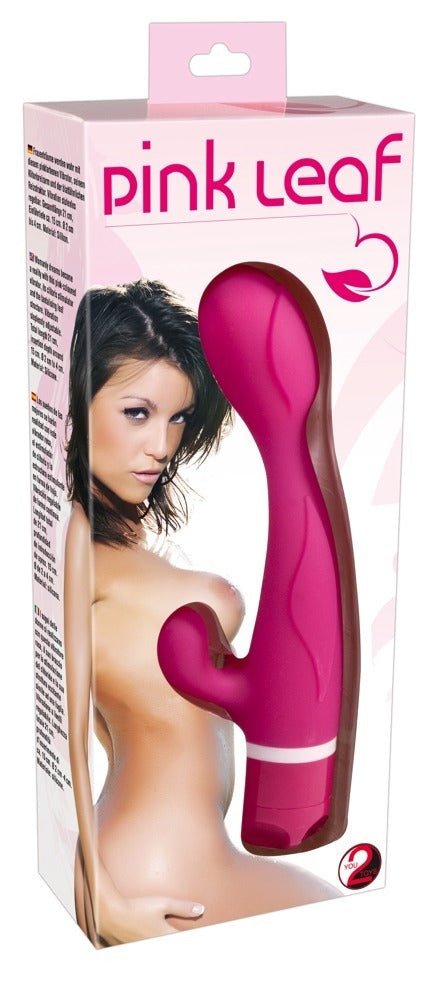 You2Toys Pink Leaf Rabbit Vibrator - Loveangels