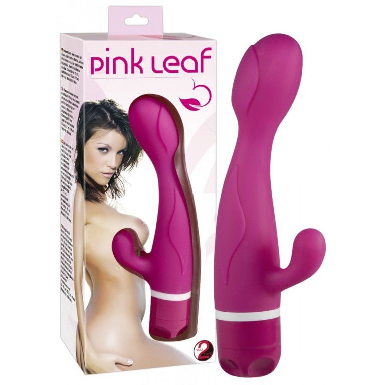 You2Toys Pink Leaf Rabbit Vibrator - Loveangels