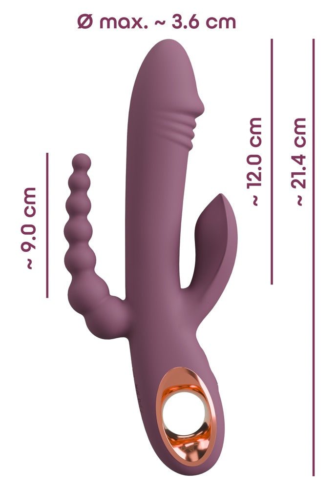 You2Toys Slim Triple Plum - Loveangels
