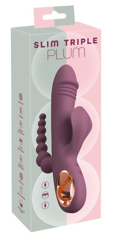 You2Toys Slim Triple Plum - Loveangels