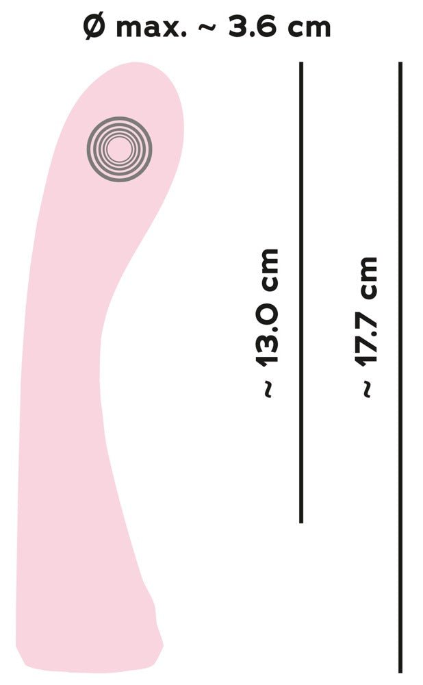 You2Toys Super Soft Double Layer Silicone G - Spot Vibrator - Loveangels
