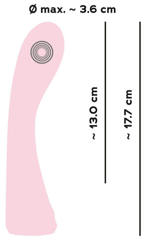 You2Toys Super Soft Double Layer Silicone G - Spot Vibrator - Loveangels