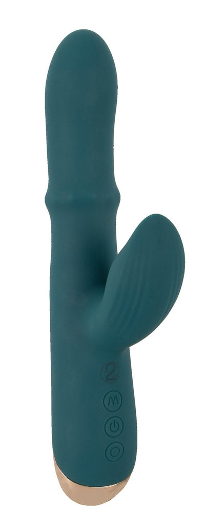 You2Toys Thumping Rabbit Vibrator with Moving Ring - Loveangels