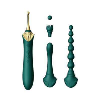 Zalo Bess 2 Clitoral Vibrator With Attachments - Loveangels
