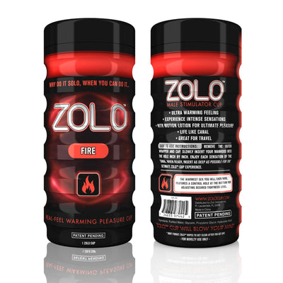 Zolo Fire Cup Male Masturbator - Loveangels