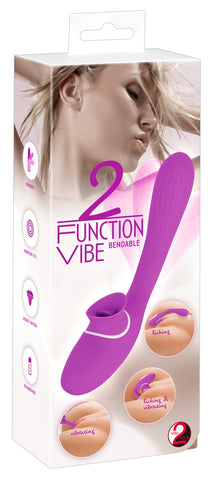 2 Function Bendable Tongue Vibe