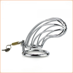 Metal Male Chastity Kit 2 Inch Ring