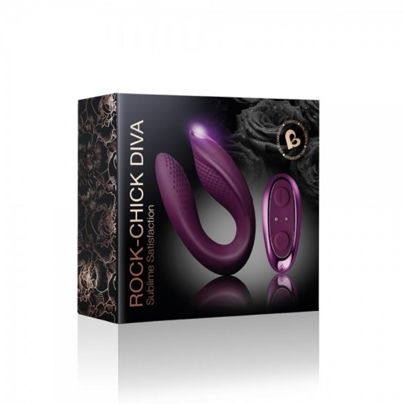 Rocks-Off - Chick Diva G-spot And Clitoral Vibrator With Remote