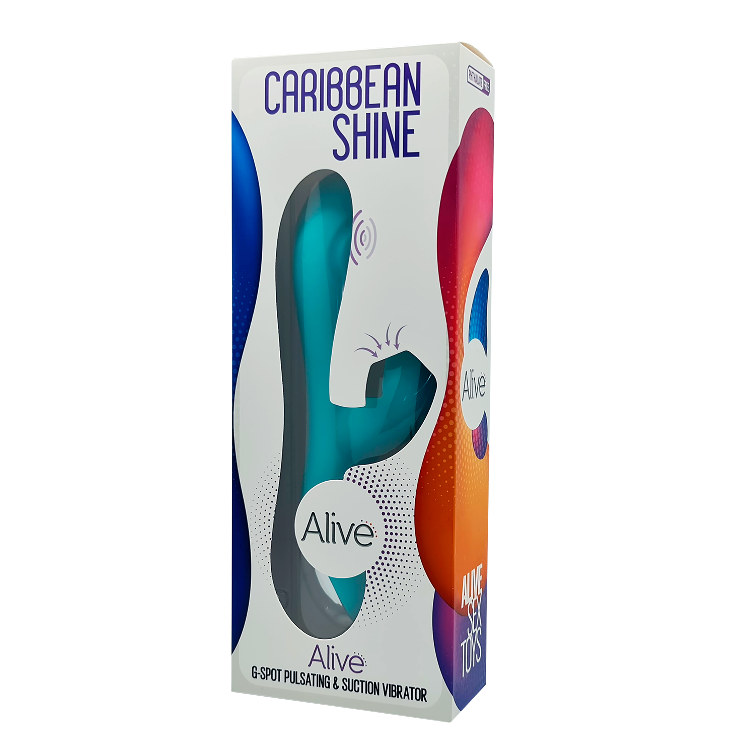 Caribbean Shine Clit Stim Rechargeable Vibrator