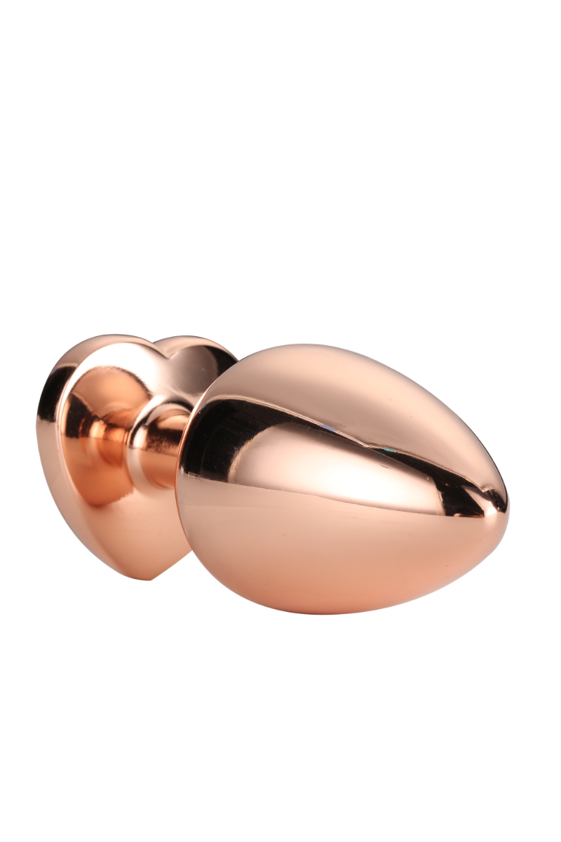 Gleaming Love Rose Gold Plug Small