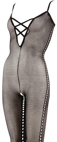 Catsuit with lacing