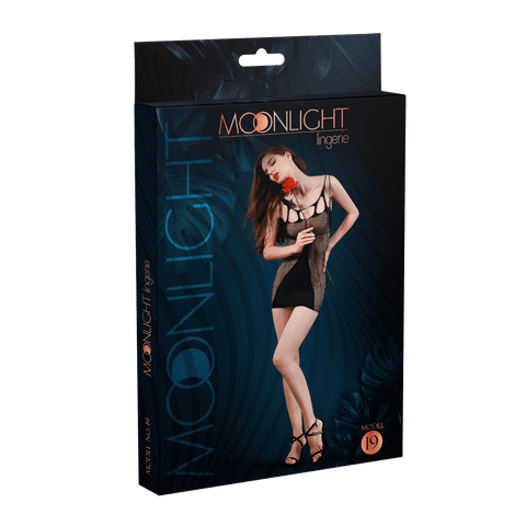 Moonlight Bodystocking Dress Model 19