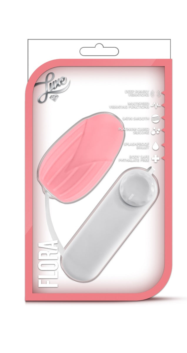Luxe Flora Bullet With Silicone Sleeve