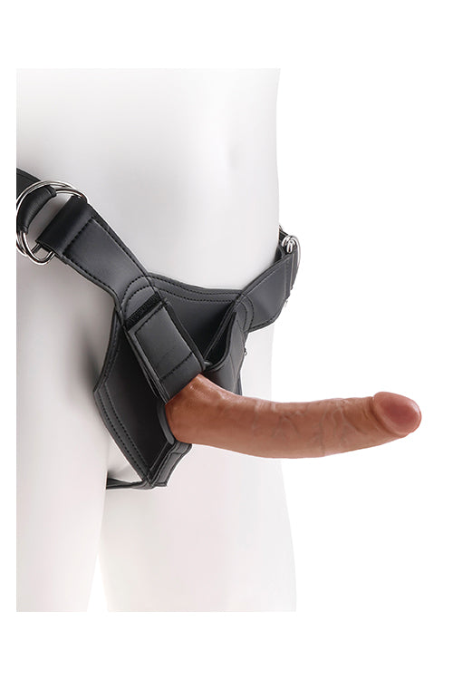 KING COCK STRAP-ON HARNESS 7 INCH COCK