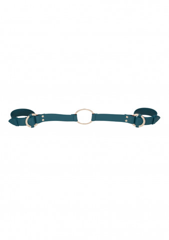 Ouch Halo Handcuff With Connector Green