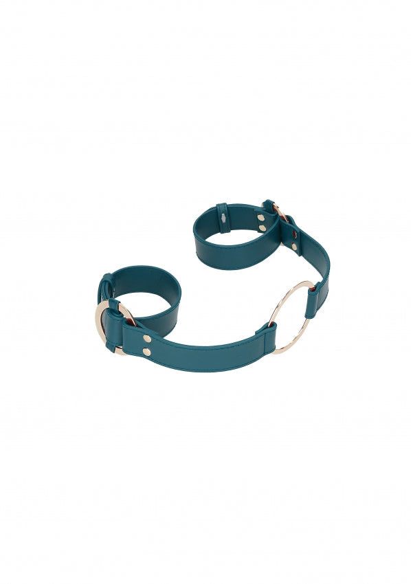 Ouch Halo - Handcuff With Connector - Green