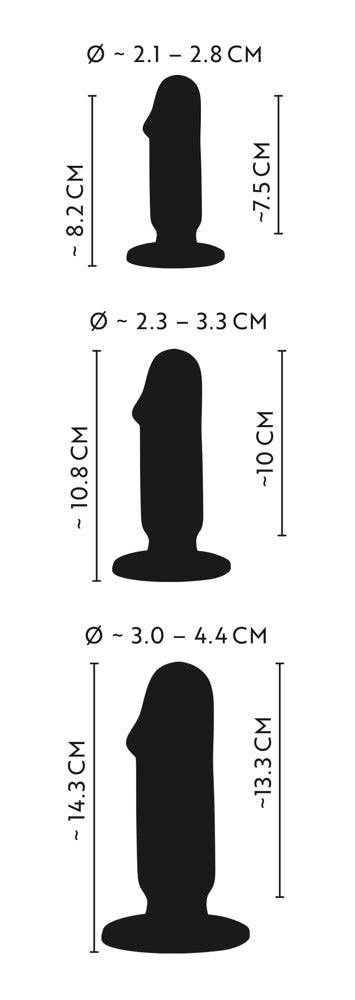 Anos Butt Plug Training Kit sizes