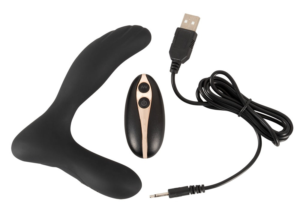 Anos Remote Control Prostate Plug with Vibration everything included