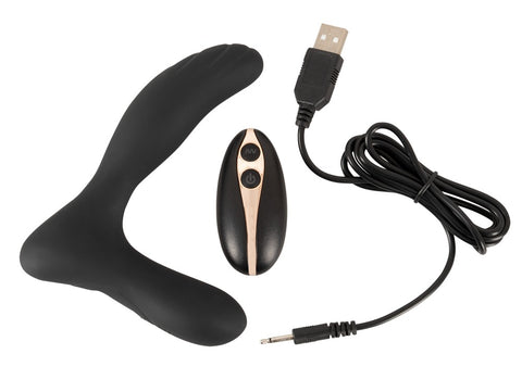 Anos Remote Control Prostate Plug with Vibration everything included