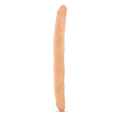 B Yours 14 Inch Double Dildo flesh