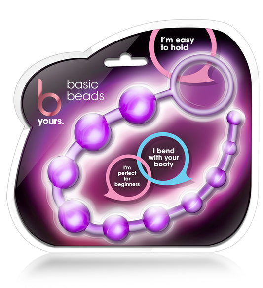 B Yours Basic Beads Purple packaging