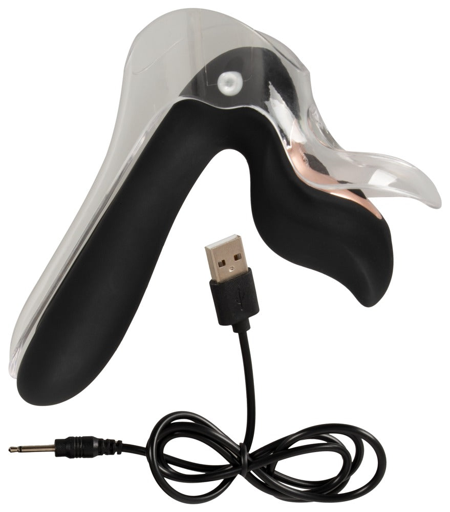 Bad Kitty Rechargeable Vibrating Speculum with charger